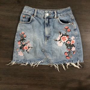 TopShop Jean Skirt